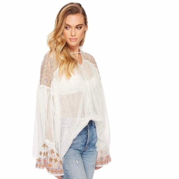 ⚡️NWT Free People Joyride Top-Ivory - Picture 6 of 7